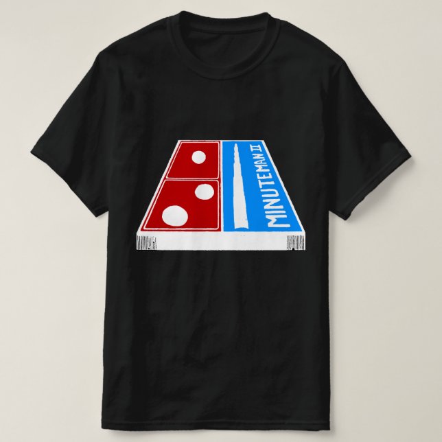 Minuteman Delivery in 30 Minutes or Less T-Shirt (Design Front)