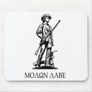 Minuteman statue mouse pad