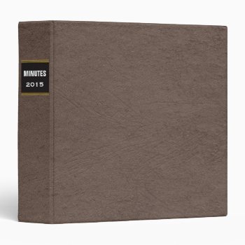 Minutes Notebook Binder by Sideview at Zazzle