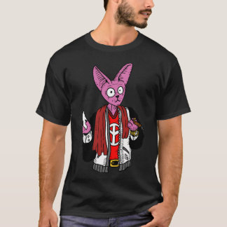 Minx Cat Art Hipster Cats. T-Shirt