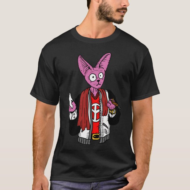 Minx Cat Art Hipster Cats. T-Shirt (Front)