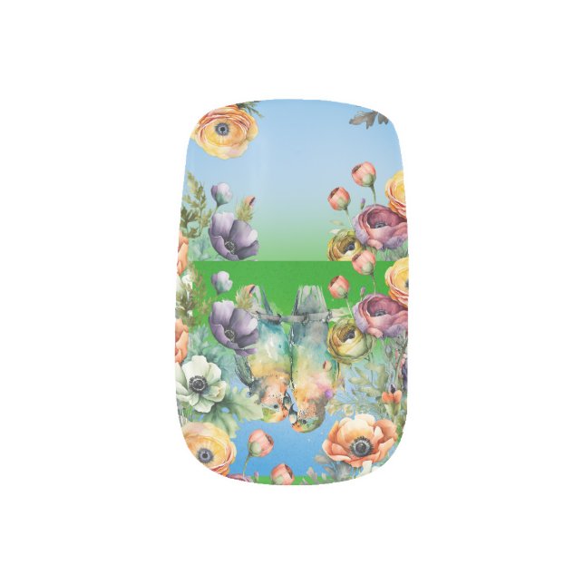 Minx Nail Art Decals (Left Thumb)