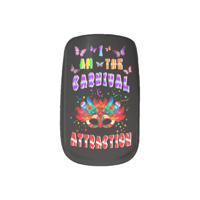 Minx Nail Art Decals (Left Thumb)