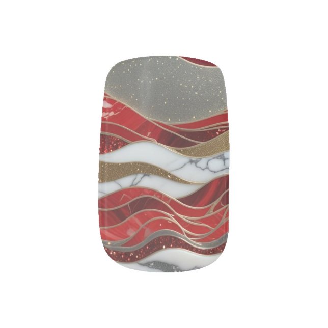 Minx Nail Art Decals (Left Thumb)