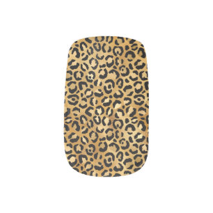 Minx Nail Art Decals leopard color