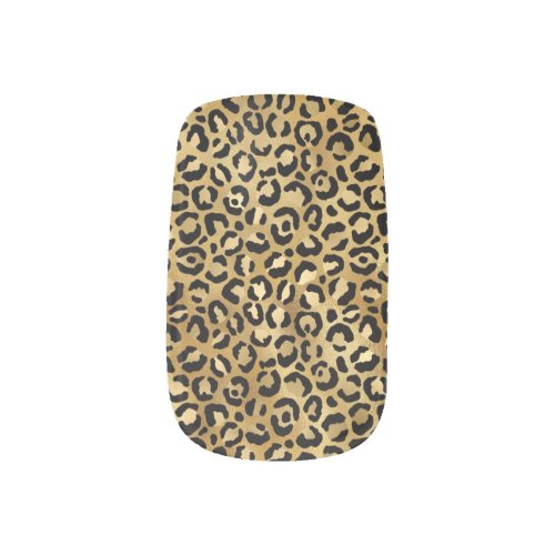 Minx Nail Art Decals  leopard color