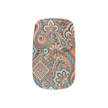 Minx Nail Art Decals: Retro Pop Bloom