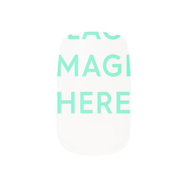 Minx Nail Art, Single Design per Hand Art (Left Thumb)