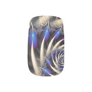 Minx Nail/Colorful Abstract Nail Art