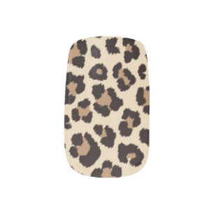 Minx nail sticker leopard pattern