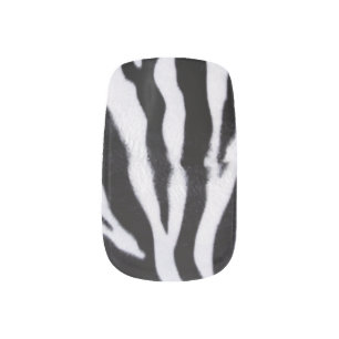Minx nail sticker Zebra pattern
