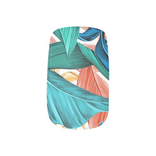 minx nails nail art (Left Thumb)