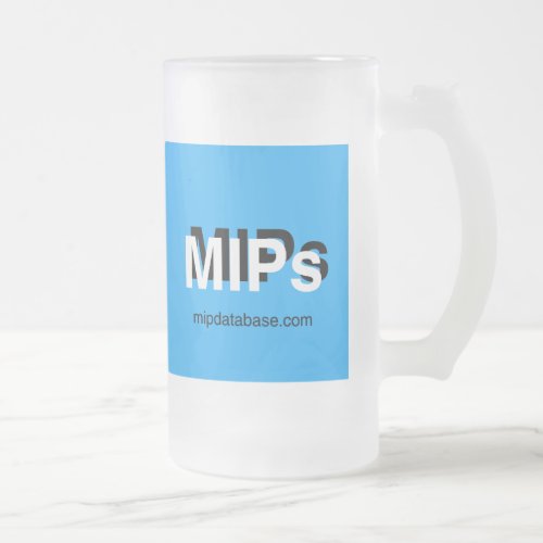 mipdatabasecom frosted glass mug