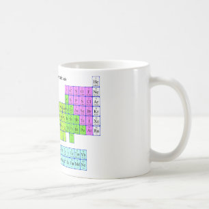 Mipdatabase single periodic table mug
