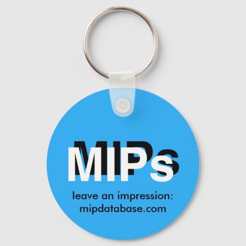 mips logo key chain