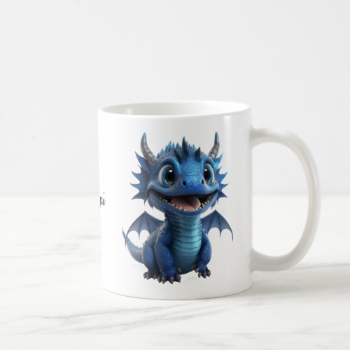 Mipupi Blue Dragon Coffee Mug