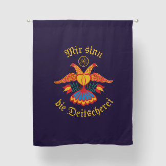 Mir sinn die Deitscherei - Deitschi Faahne Blackout Curtains