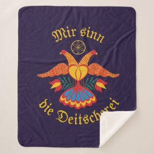 Mir sinn die Deitscherei - Deitschi Faahne Blanket