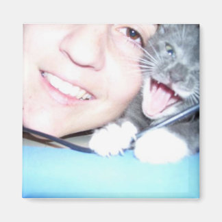 Mira and Me Magnet
