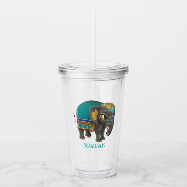 Mira | Anoop - Elephant Acrylic Tumbler (Front)