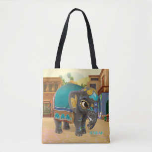 Mira Anoop - Elephant Tote Bag