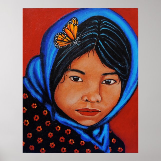 "Mira Bien mis Ojos" Value Poster Paper (Matte) (Front)