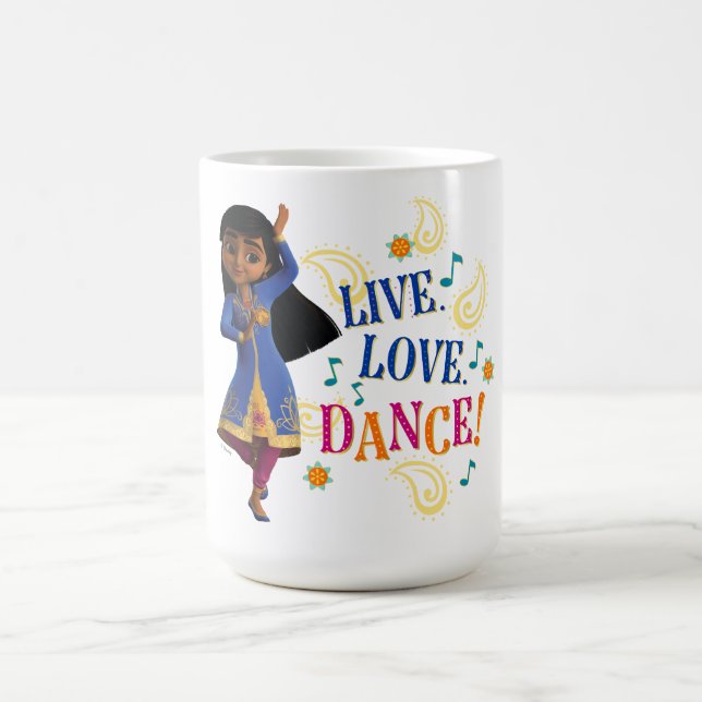 Mira | Live. Love. Dance! Coffee Mug (Center)