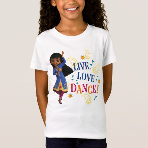 Mira  Live Love Dance T_Shirt