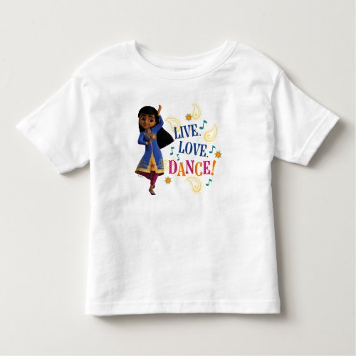 Mira  Live Love Dance Toddler T_shirt