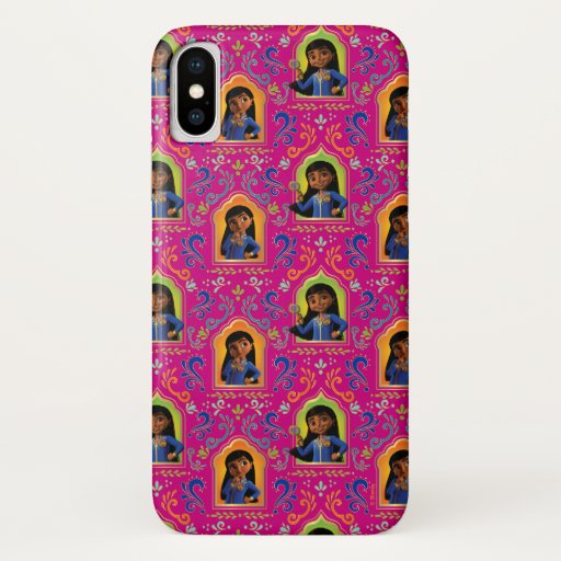 Mira | Pink Ornate Pattern iPhone X Case
