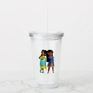 Mira & Priya Acrylic Tumbler