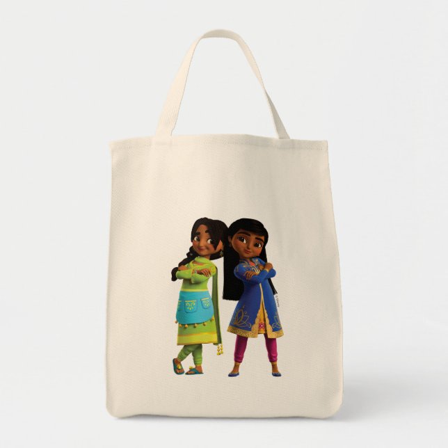 Mira & Priya Tote Bag (Front)