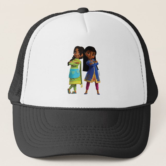 Mira & Priya Trucker Hat (Front)