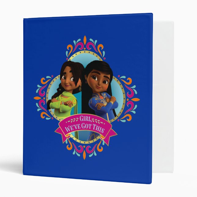Mira & Priya | We've Got This 3 Ring Binder (Front/Inside)