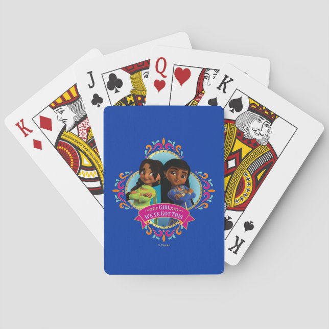 Mira & Priya | We've Got This Playing Cards (Back)