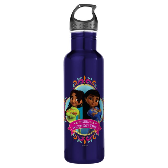 Mira & Priya | We've Got This Stainless Steel Water Bottle (Front)