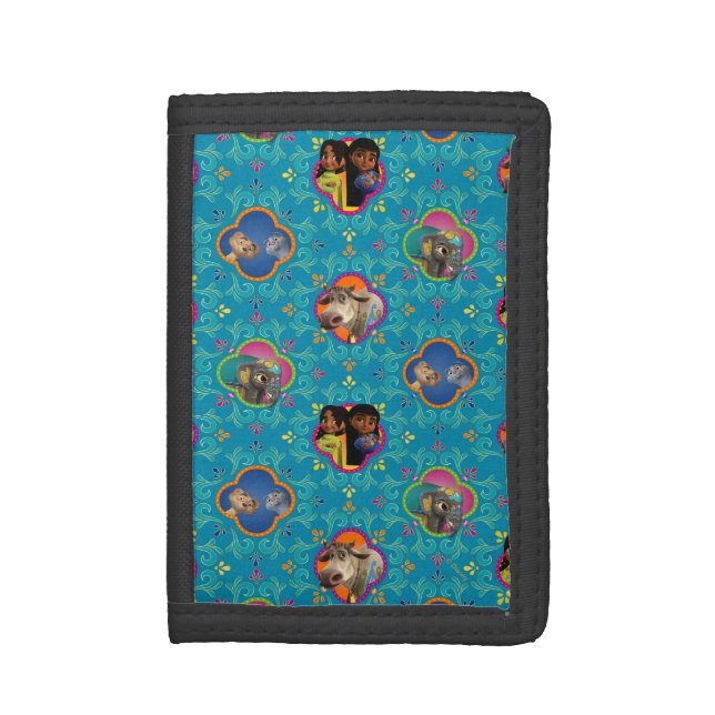 Mira, Royal Detective | Character Pattern Trifold Wallet (Front Vertical)