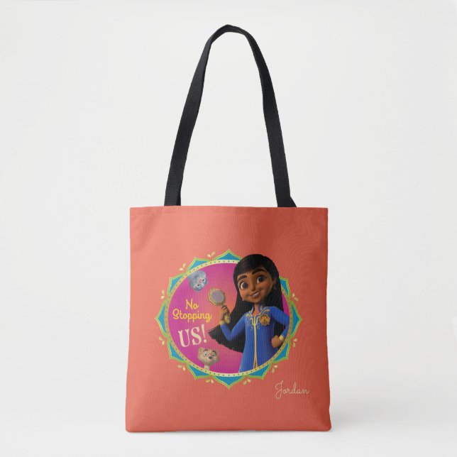 Mira, Royal Detective | No Stopping Us! Tote Bag (Front)