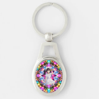Mirabella in Kaleidoscope – Sparkling Mandala Keychain