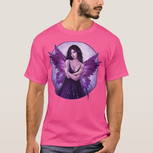 Mirabella Purple Butterfly Fairy T_Shirt