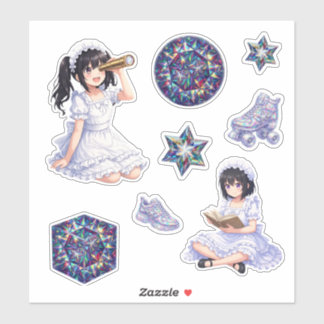 Mirabella's Sparkle World – Kaleidoscope & Holo Sticker