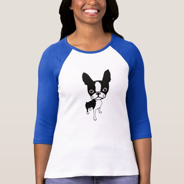 Mirabelle 3/4 color sleeve t-shirt (Front)