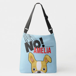 MIrabelle, the boston terrier&#39;s sister good dog Crossbody Bag