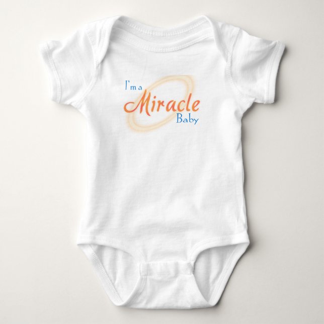 Miracle Baby Body Suit Bodysuit (Front)