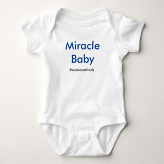 Miracle Baby body suit, endometriosis. Baby Bodysuit