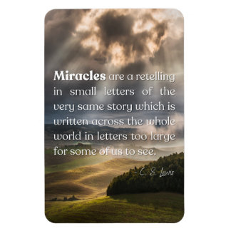 Miracle by C. S. Lewis Magnet