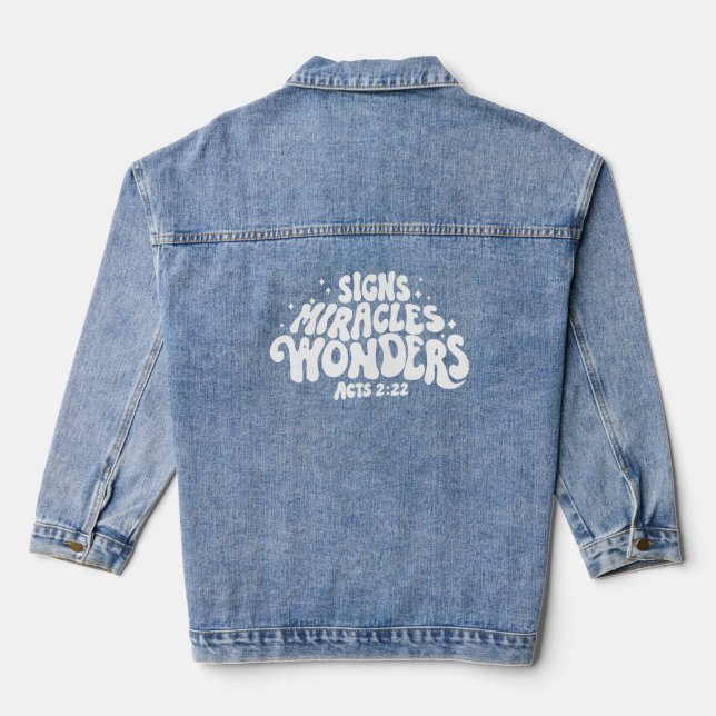 Miracle  denim jacket (Back)
