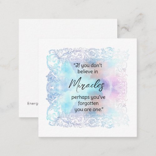  Miracle Fancy Rainbow Frame AP62  Note Card