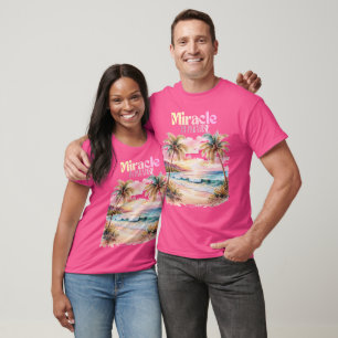 Miracle in Paradise Beach Graphic T-Shirt