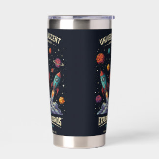 Miracle M, Hot Pink Insulated Tumbler, Monogram Tumbler